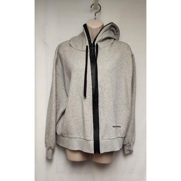 Zara Trafuluc combination sweatshirt gray/Black Size Medium - Picture 5 of 7